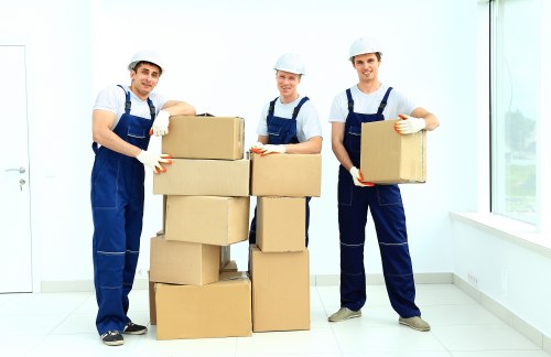 Professional movers handling a home relocation in Manor House