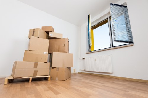 Movers helping with a local property move in Manor House