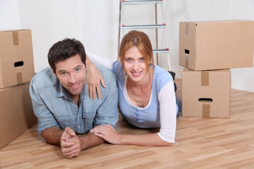 Local removal team handling a flat move near Manor House