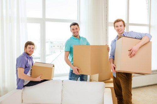 Man and van moving service in Manor House with local residential streets