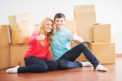 Waste handling and compliance terms for moving services